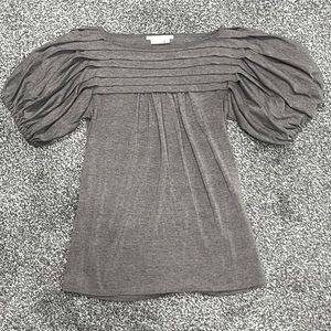 To The Max BCBG Bubble Sleeve Top